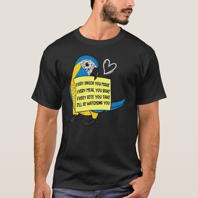 Camiseta Cada Pica Que Você Faz Cada Refeição Você Assar Pa (Frente)