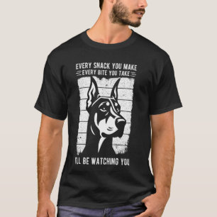 Camiseta CADA RACO QUE VOCÊ FAZ CADA BITA QUE TOMA Doberman