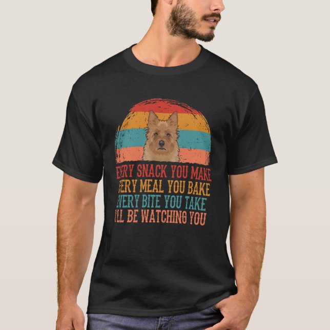 Camiseta Cada Refeição Que Você Faz A Cada Cobra Australian (Frente)