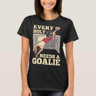 Camiseta Cada Sagrado Precisa De Um Goleiro Jesus Gogerista