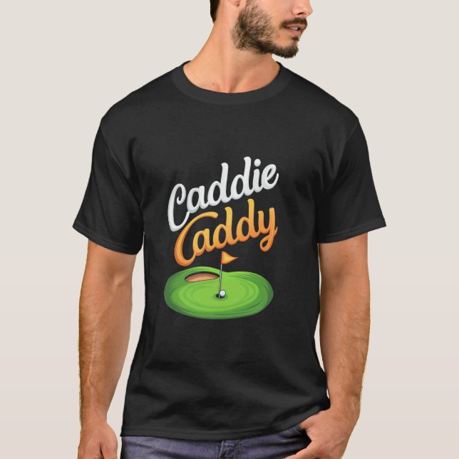 Camiseta Caddie Caddy Humor Golfe (Frente)