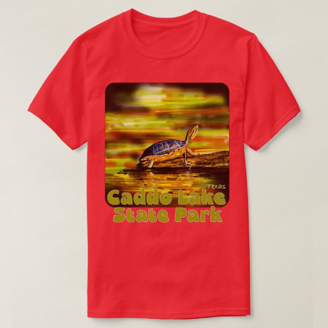 Camiseta Caddo Lake State Park Texas (Frente do Design)