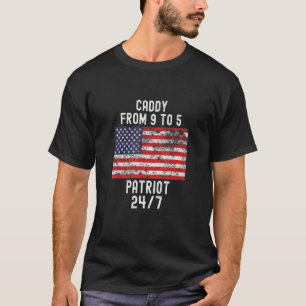 Camiseta Caddy Patrio Patriotic 4 De Julho, Bandeira Dos Eu