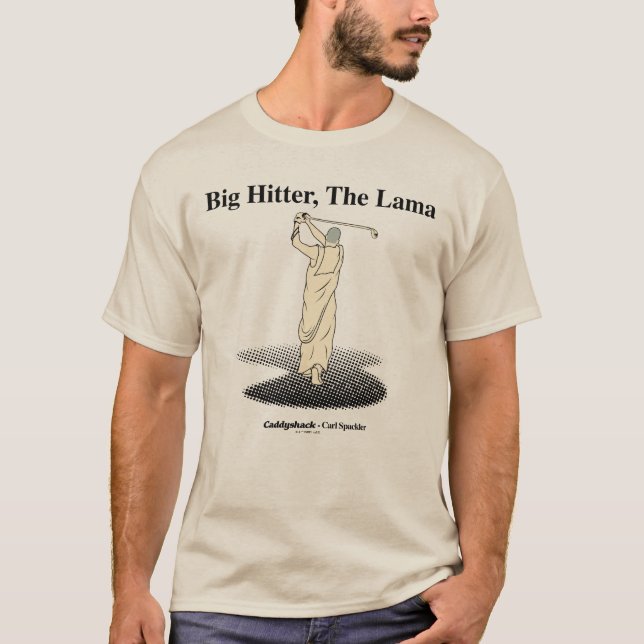 Camiseta Caddyshack | Big Hitter, Lama (Frente)