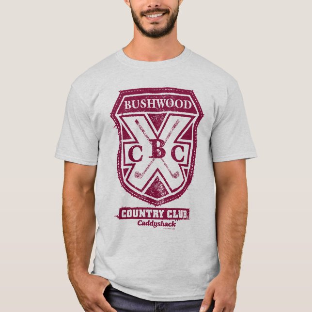 Camiseta Caddyshack | Bushwood Country Club Crest (Frente)