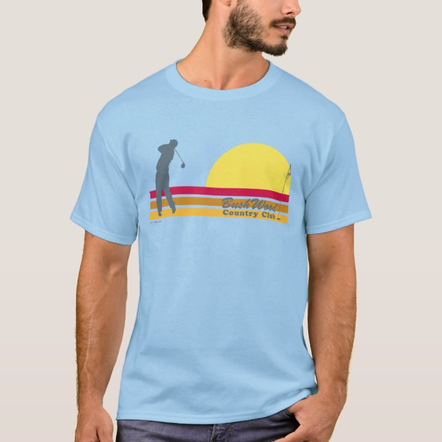 Camiseta Caddyshack | Bushwood Country Club Sunrise (Frente)