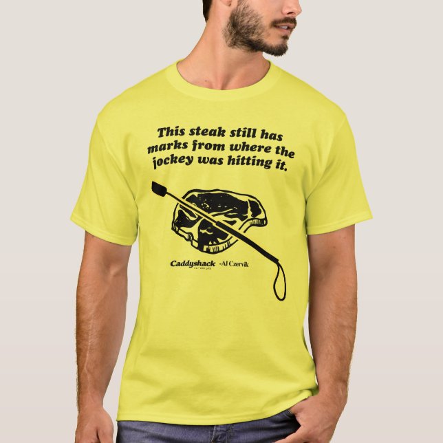 Camiseta Caddyshack | Este Bife Ainda Tem Marcas (Frente)