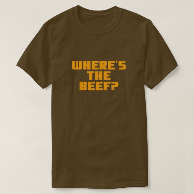 CAMISETA CADÊ A CARNE? (Frente do Design)