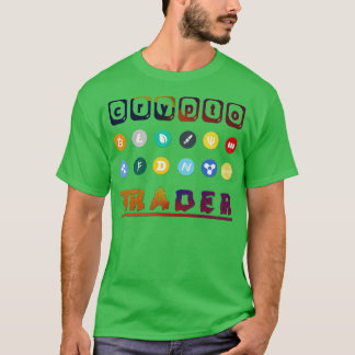 Camiseta Cadeia de Bloqueio Cryptocurrency do Criptocurrenc