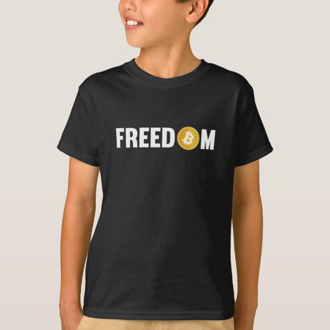 Camiseta Cadeia de Bloqueio de Criptomoeda de Criptomoeda d (Frente)
