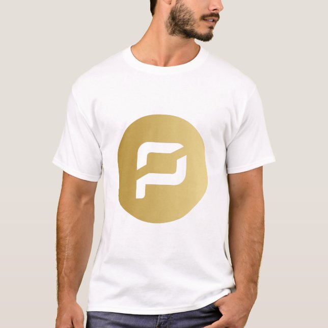 Camiseta cadeia pirata Logotipo Crypto Arre Altmoney (Frente)