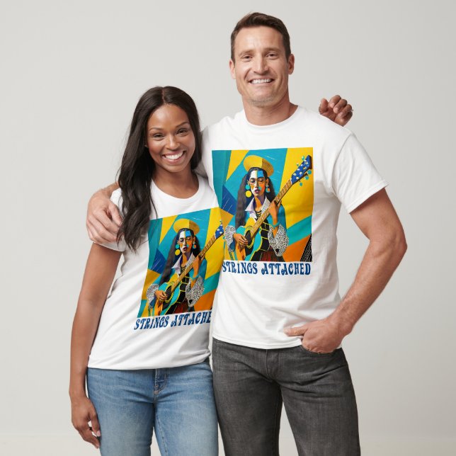 Camiseta Cadeias anexadas (Unissex)