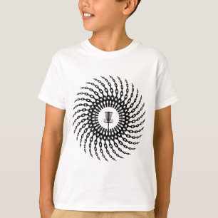 Camiseta Cadeias de cesta de golfe de disco