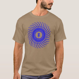 Camiseta Cadeias de cesta de golfe de disco