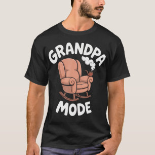 Camiseta Cadeira Balanço Modo Vovô Cachimbo