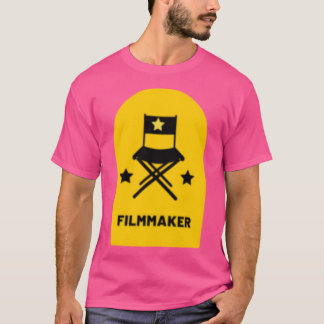 Camiseta Cadeira de Diretores Cineastas Amarelos amigos