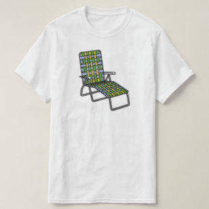 Camiseta Cadeira de Jardim Chaise Lounge