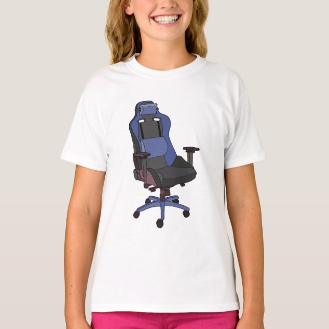 Camiseta Cadeira de jogos (Frente)