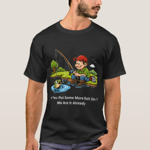 Camiseta Cadeira de Pescador Aposentado História Engraçada