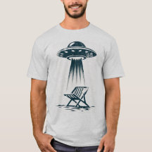 Cadeira de Praia OVNI - Encontro Alienígena Excênt