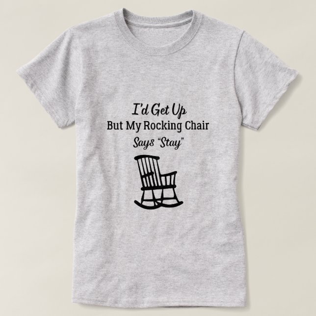 Camiseta Cadeira de Rocking (Frente do Design)