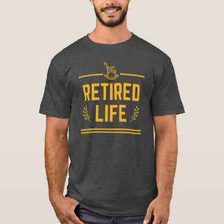 Camiseta Cadeira Encantada De Aposentação Engraçada - Vida