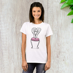 Camiseta Cadeira Rosa