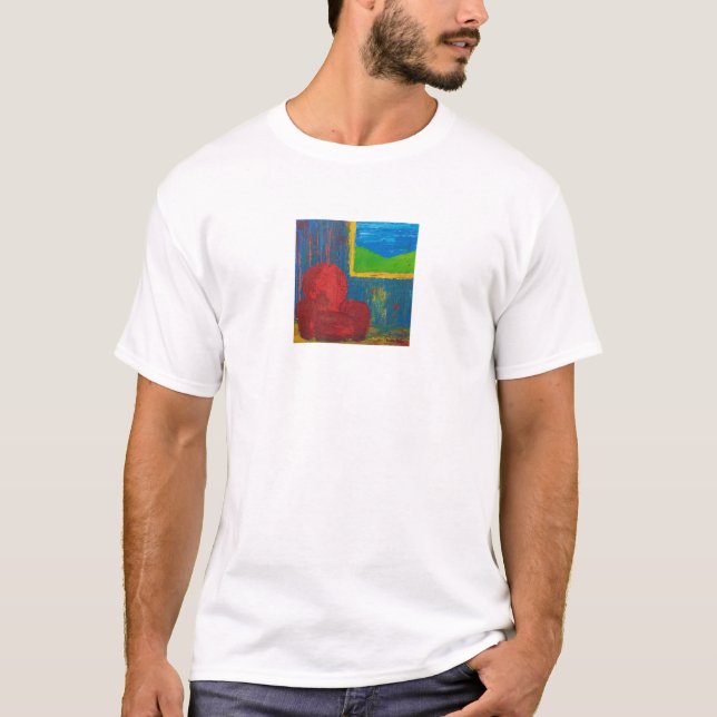 Camiseta Cadeira vermelha (Frente)