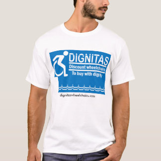 Camiseta Cadeiras de rodas T do disconto de Dignitas