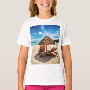 Camiseta Cadeiras de solteiro no travesseiro decorativo de
