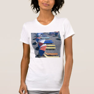 Camiseta Cadeiras vagas na praia