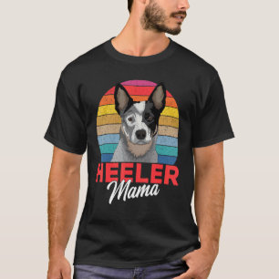 Camiseta Cadela Mãe Australian Cattle Dog Heeler Meninas