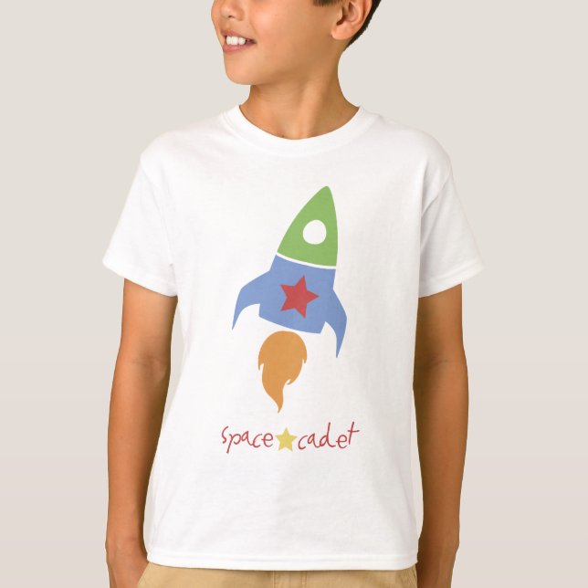Camiseta cadete espacial (Frente)