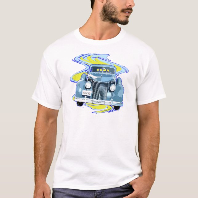 CAMISETA CADILLAC 1938 DO CLÁSSICO (Frente)