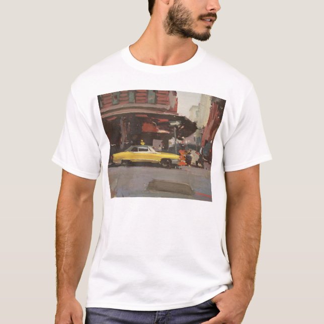 Camiseta Cadillac amarelo 2012 (Frente)