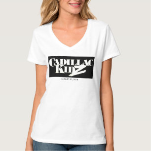 Camiseta CADILLAC KIDZ 31 de agosto de 2014/mulheres