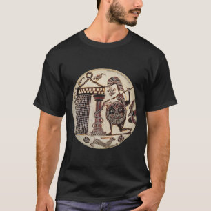 Camiseta Cadmos que luta o dragão de Thebes