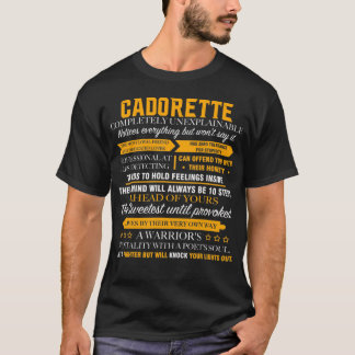 Camiseta CADORETTE completamente inexplicável