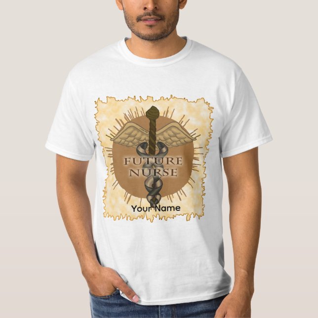 Camiseta Caduceu de Futuros Enfermeiros (Frente)