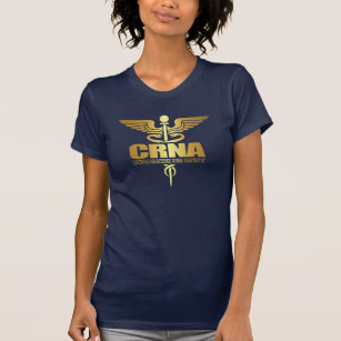 Camiseta Caduceus Dourado (CRNA)