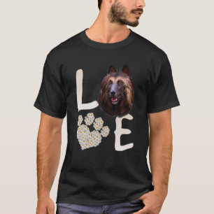 Camiseta Cães 365 Adoram Cães Cães Belgas Salvamento de