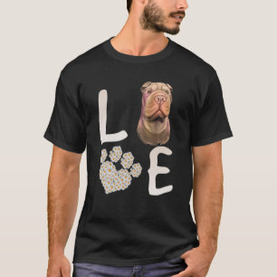 Camiseta Cães 365 Amar Shar Pei Dog Pet Rescue