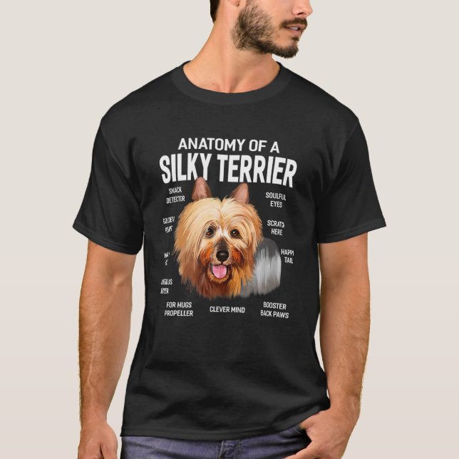 Camiseta Cães 365 Anatomia De Um Presente Engraçado De Cach (Frente)