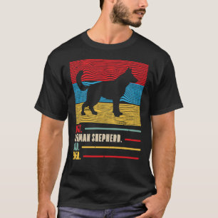 Camiseta Cães 365 Melhor Pai De German shepherd Alguma Vez 