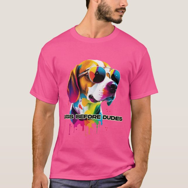 CAMISETA CÃES ANTES DE PEDAÇOS (Frente)