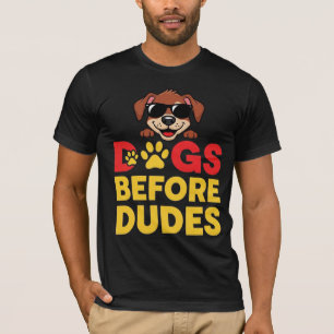 Camiseta Cães Antes dos Caras