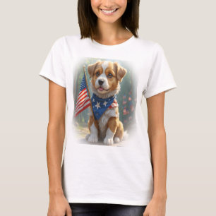 Camiseta Cães Bons em 4 de julho