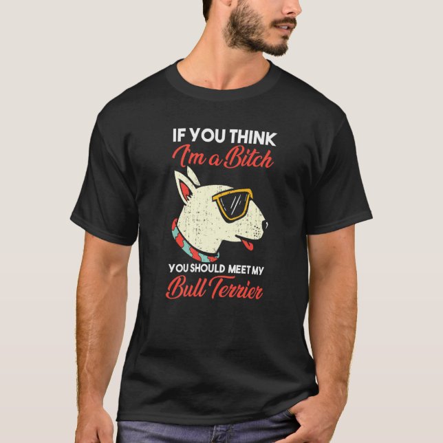 Camiseta Cães Bull Terrier (Frente)