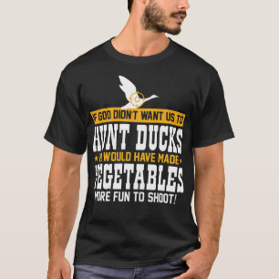 Camiseta cães caçadores de patos labrador impressão