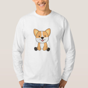Camiseta Cães Cachorros Corgi Hudgy Animais Amigos Cães